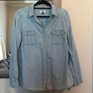Old Navy Jean button down